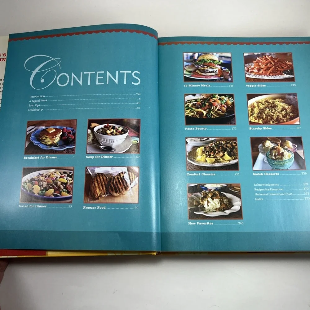 Pioneer Woman Dinnertime Cookbook & 52-Week Meal Planner Recipes Cooks‎ Book EUC